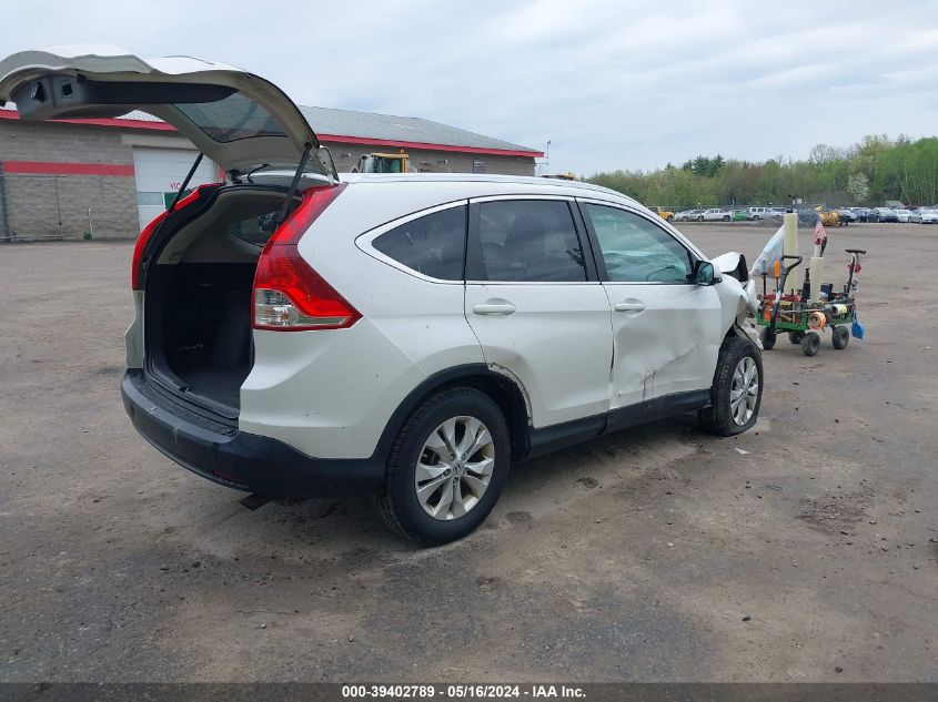 2013 Honda Cr-V Ex-L VIN: 5J6RM4H77DL009572 Lot: 39402789