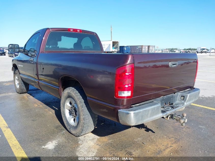 2005 Dodge Ram 2500 St/Slt VIN: 3D7KR26C55G710242 Lot: 39402791