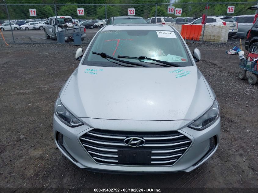 2018 Hyundai Elantra Value Edition VIN: 5NPD84LFXJH395262 Lot: 39402792