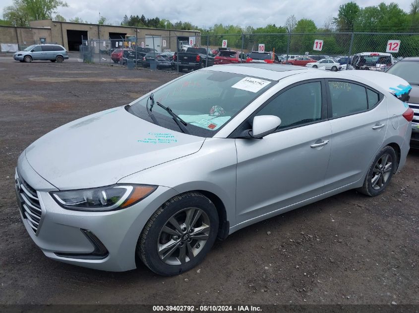 2018 Hyundai Elantra Value Edition VIN: 5NPD84LFXJH395262 Lot: 39402792