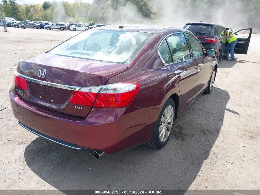 2015 Honda Accord Ex-L V-6 VIN: 1HGCR3F80FA025941 Lot: 39402793