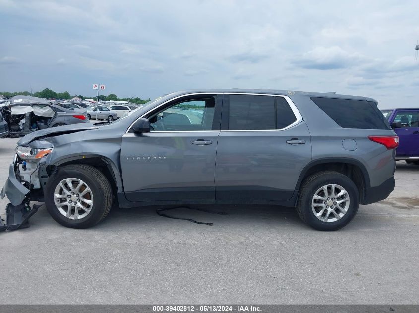 2019 Chevrolet Traverse Ls VIN: 1GNERFKW7KJ154001 Lot: 39402812