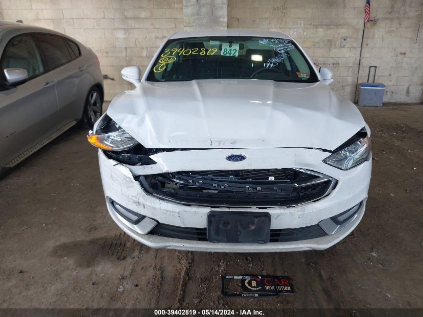 2017 Ford Fusion Se VIN: 3FA6P0T97HR303780 Lot: 39402819