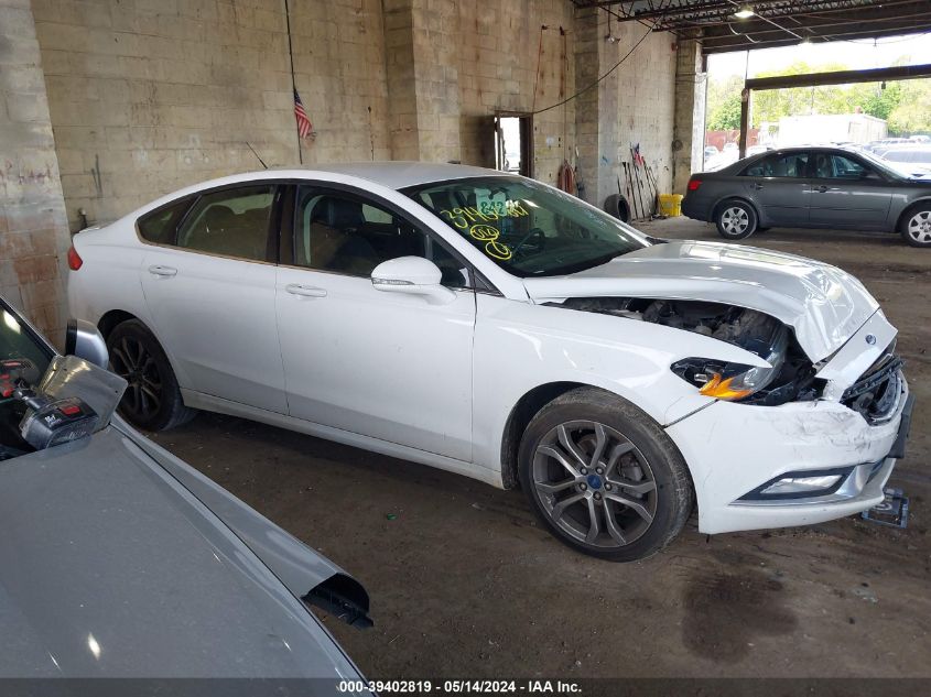 2017 FORD FUSION SE - 3FA6P0T97HR303780