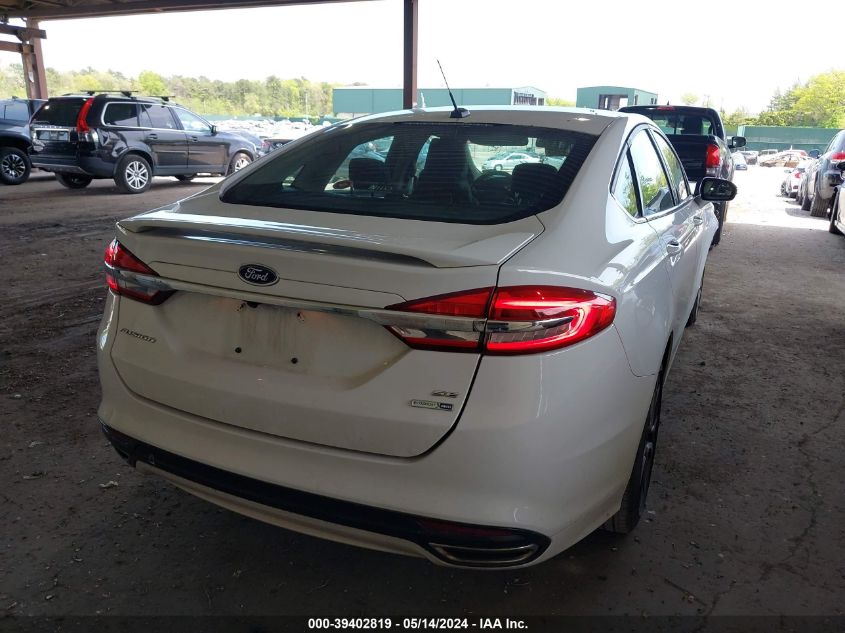 2017 FORD FUSION SE - 3FA6P0T97HR303780