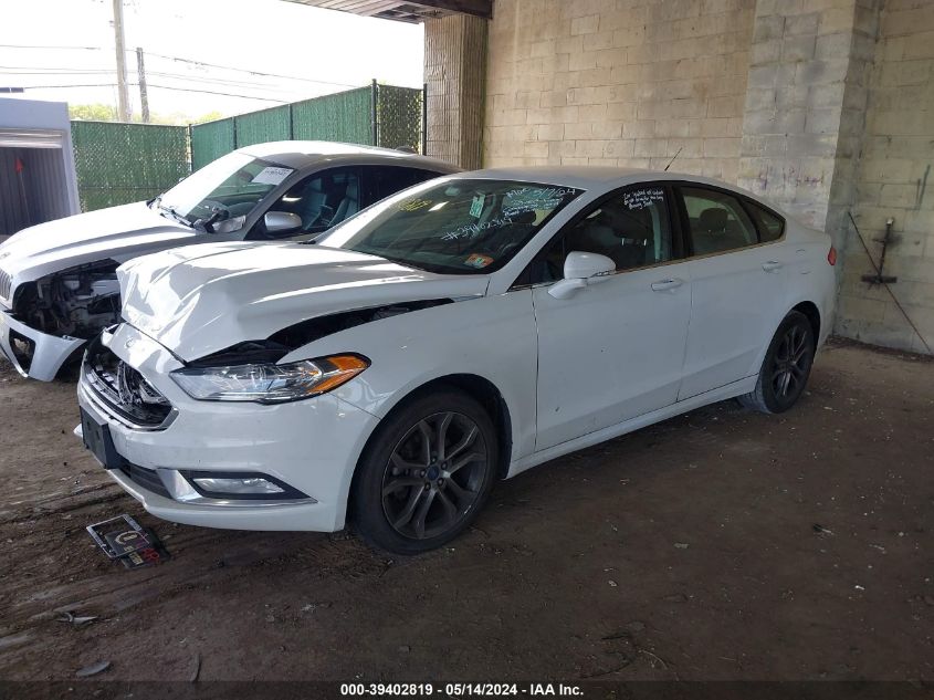 2017 Ford Fusion Se VIN: 3FA6P0T97HR303780 Lot: 39402819