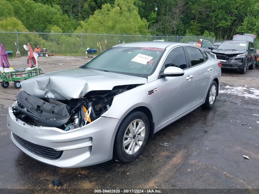 2017 Kia Optima Lx VIN: 5XXGT4L33HG169085 Lot: 39402820