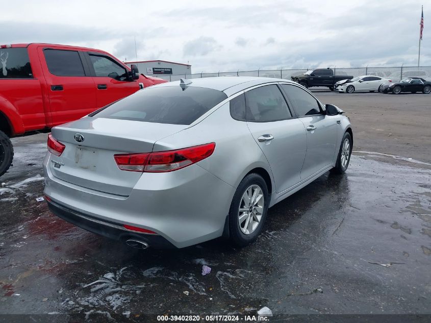 2017 Kia Optima Lx VIN: 5XXGT4L33HG169085 Lot: 39402820