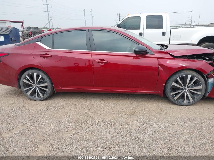 2022 Nissan Altima Sr Fwd VIN: 1N4BL4CV3NN371605 Lot: 39402824