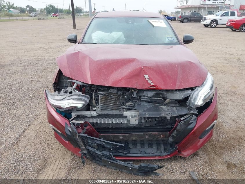 2022 Nissan Altima Sr Fwd VIN: 1N4BL4CV3NN371605 Lot: 39402824