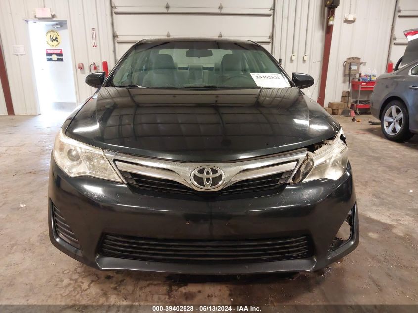 2012 Toyota Camry Le VIN: 4T1BF1FK4CU021495 Lot: 39402828