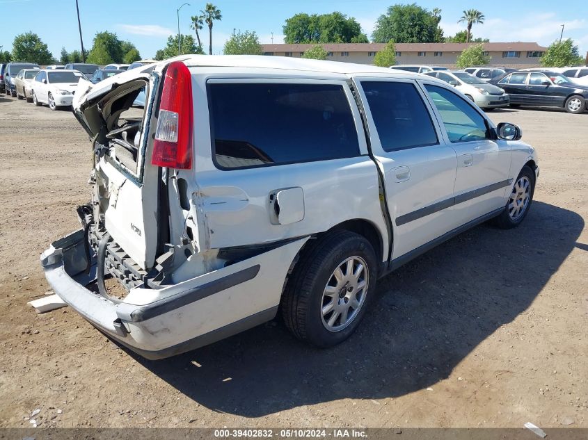 2001 Volvo V70 2.4 VIN: YV1SW61R012099393 Lot: 39402832