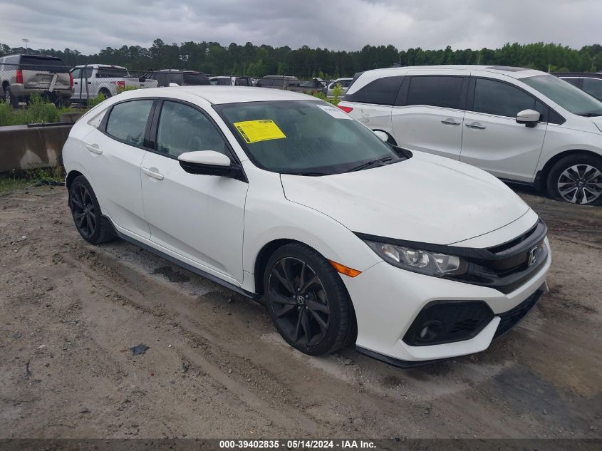 2017 Honda Civic Sport VIN: SHHFK7H48HU210040 Lot: 39402835