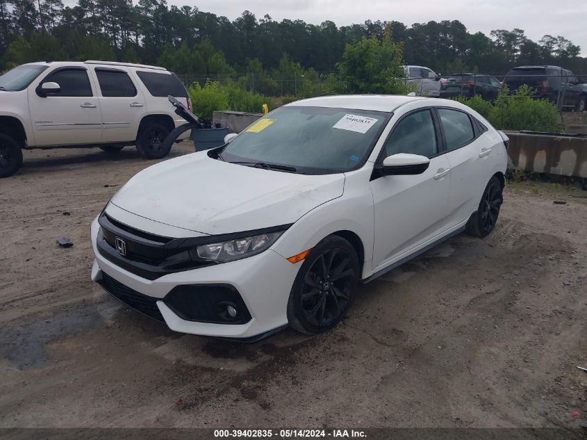 2017 Honda Civic Sport VIN: SHHFK7H48HU210040 Lot: 39402835