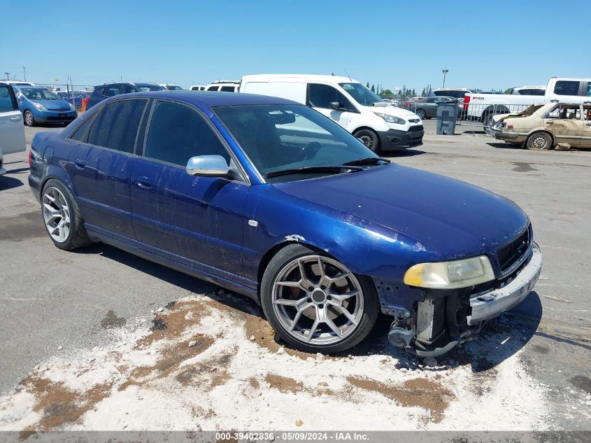 2001 Audi S4 2.7T VIN: WAURD68D11A131825 Lot: 39402836