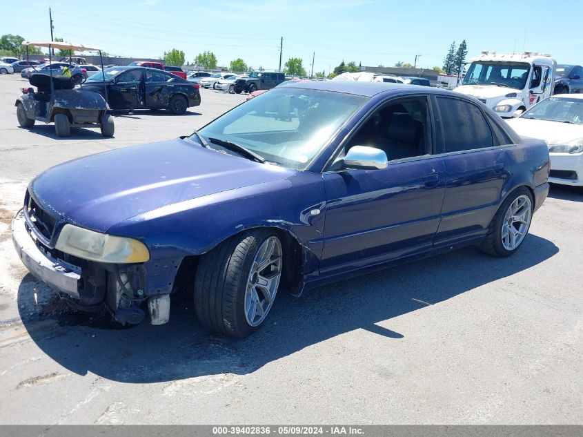 2001 Audi S4 2.7T VIN: WAURD68D11A131825 Lot: 39402836