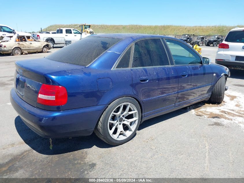 2001 Audi S4 2.7T VIN: WAURD68D11A131825 Lot: 39402836