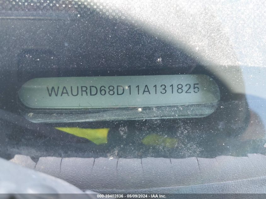 WAURD68D11A131825 2001 Audi S4 2.7T