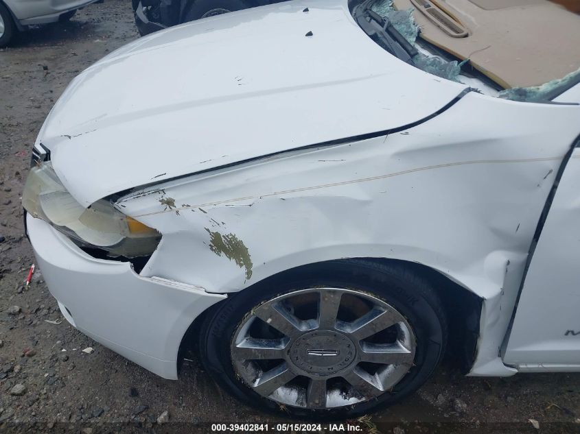 2007 Lincoln Mkz VIN: 3LNHM26T47R640271 Lot: 39402841