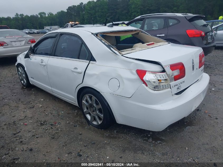 2007 Lincoln Mkz VIN: 3LNHM26T47R640271 Lot: 39402841