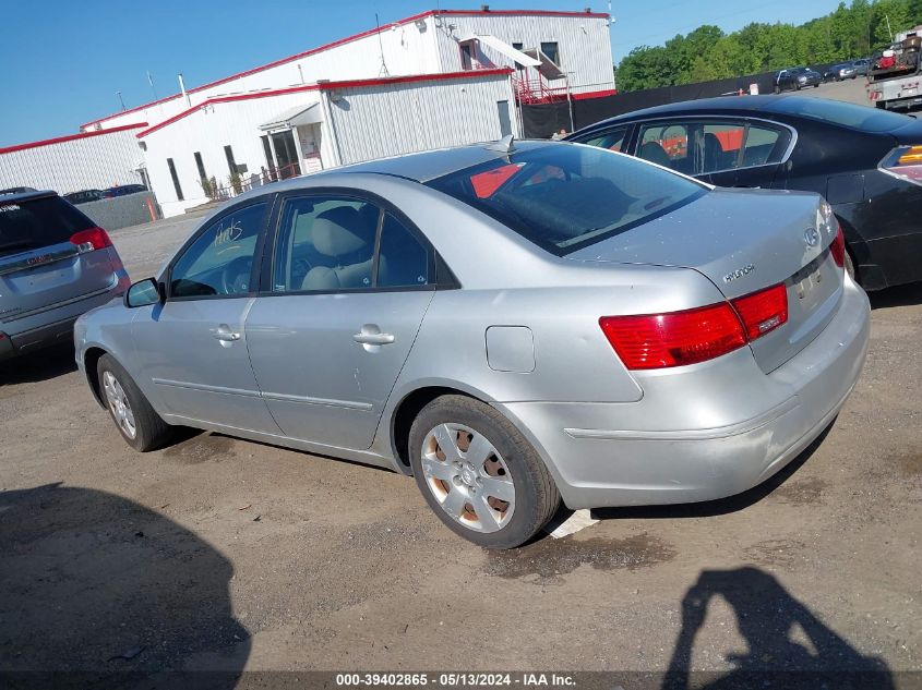 2009 Hyundai Sonata Gls VIN: 5NPET46C69H534187 Lot: 39402865