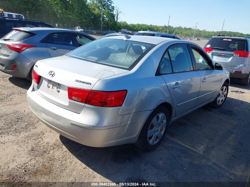 2009 Hyundai Sonata Gls VIN: 5NPET46C69H534187 Lot: 39402865