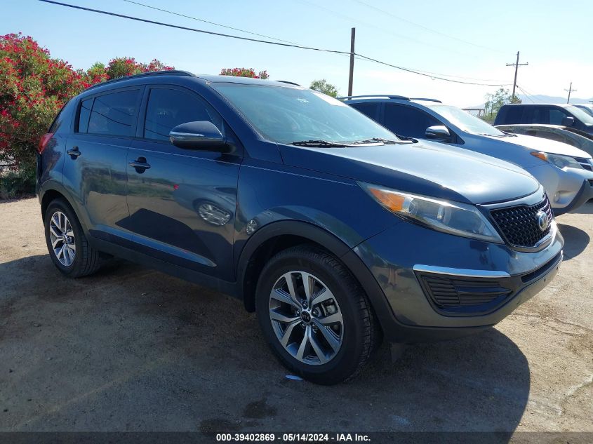 2014 Kia Sportage Lx VIN: KNDPB3AC3E7568227 Lot: 39402869