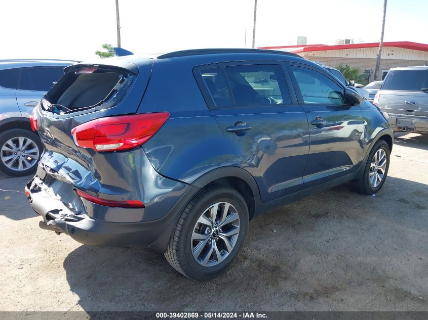 2014 Kia Sportage Lx VIN: KNDPB3AC3E7568227 Lot: 39402869