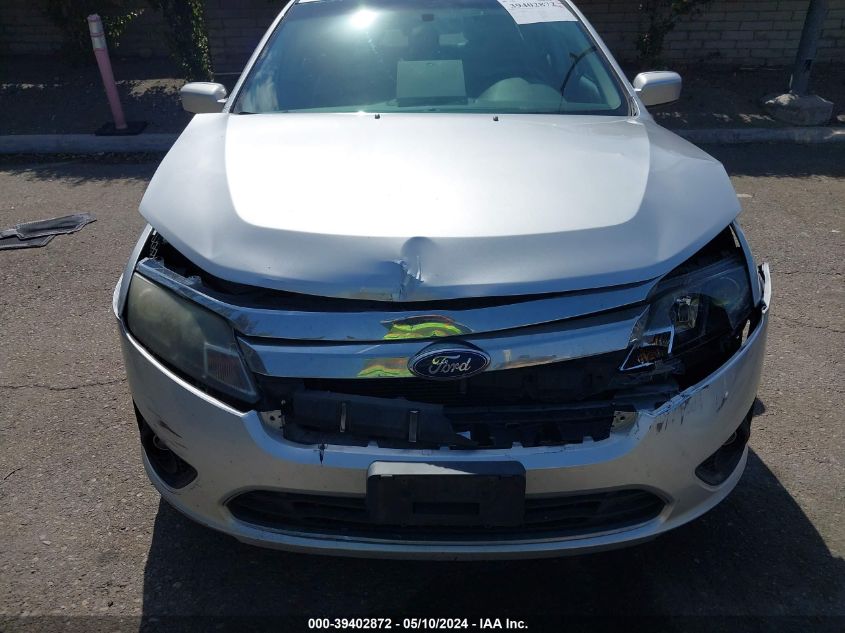 2012 Ford Fusion Se VIN: 3FAHP0HA1CR125241 Lot: 39402872