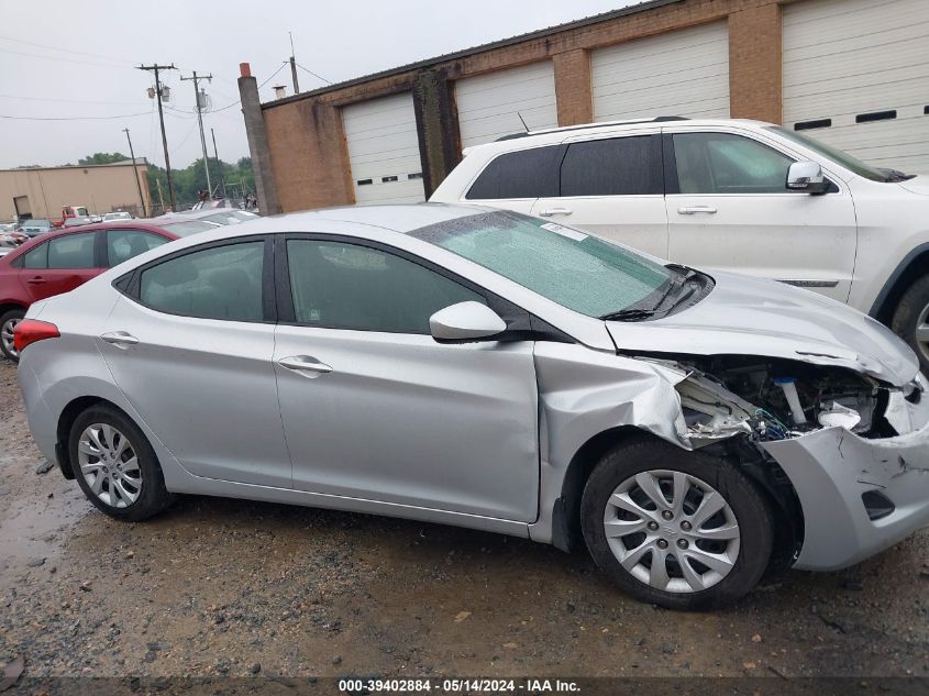 2012 Hyundai Elantra Gls (Ulsan Plant) VIN: KMHDH4AEXCU444460 Lot: 39402884