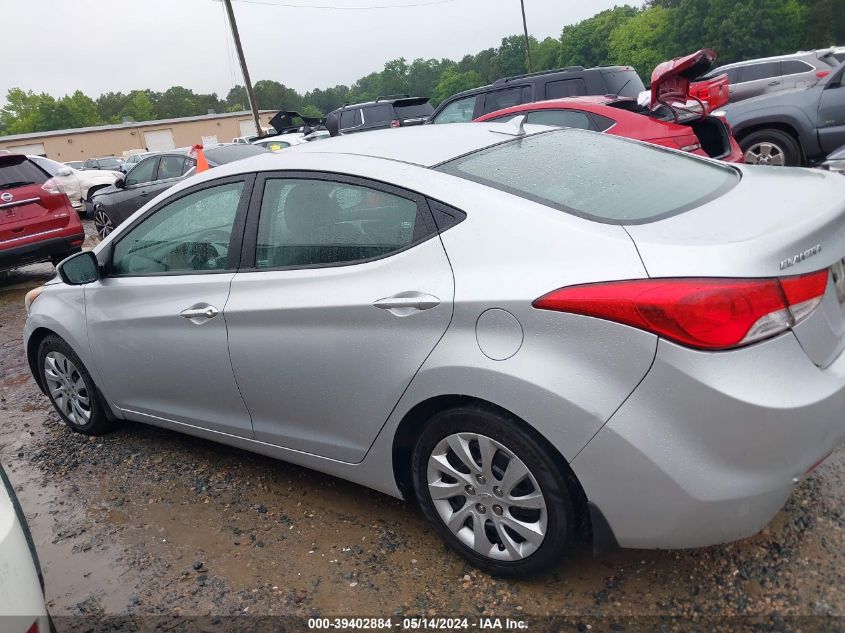 2012 Hyundai Elantra Gls (Ulsan Plant) VIN: KMHDH4AEXCU444460 Lot: 39402884