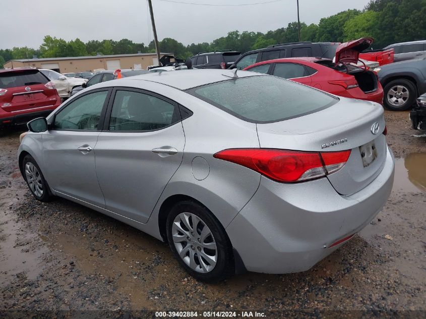 2012 Hyundai Elantra Gls (Ulsan Plant) VIN: KMHDH4AEXCU444460 Lot: 39402884