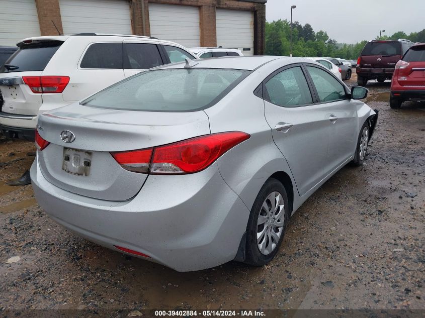 2012 Hyundai Elantra Gls (Ulsan Plant) VIN: KMHDH4AEXCU444460 Lot: 39402884