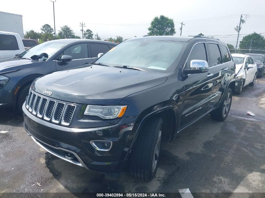 2016 Jeep Grand Cherokee Overland VIN: 1C4RJECG9GC358586 Lot: 39402894