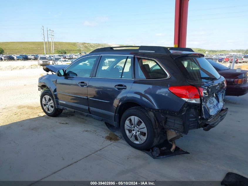 2011 Subaru Outback 2.5I VIN: 4S4BRBACXB3331796 Lot: 39402895