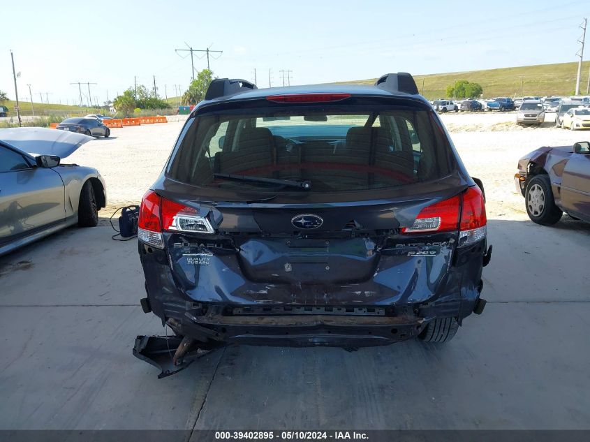 2011 Subaru Outback 2.5I VIN: 4S4BRBACXB3331796 Lot: 39402895