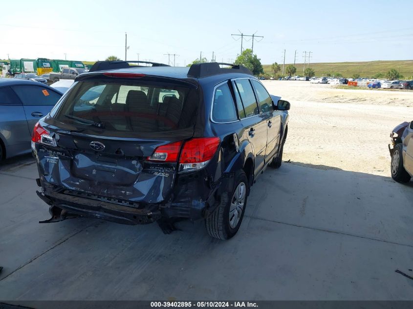 2011 Subaru Outback 2.5I VIN: 4S4BRBACXB3331796 Lot: 39402895