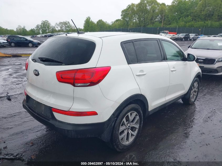 2014 Kia Sportage Lx VIN: KNDPB3AC2E7577677 Lot: 39402897