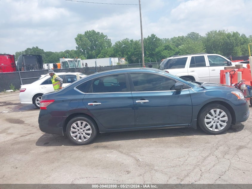 2015 Nissan Sentra Sv VIN: 3N1AB7AP5FL675716 Lot: 39402898