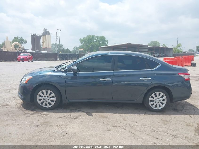 2015 Nissan Sentra Sv VIN: 3N1AB7AP5FL675716 Lot: 39402898