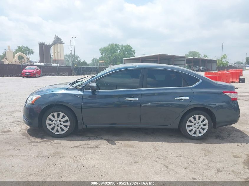 2015 Nissan Sentra Sv VIN: 3N1AB7AP5FL675716 Lot: 39402898