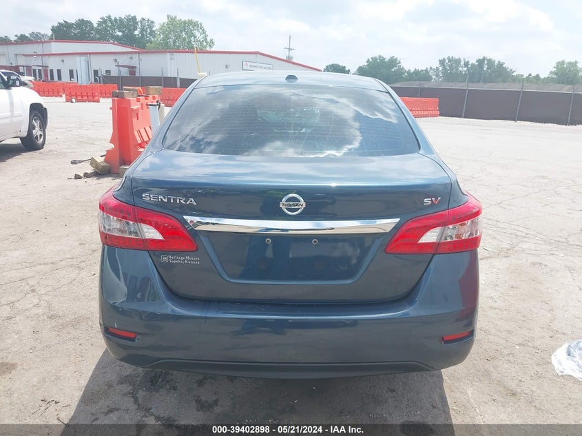 2015 Nissan Sentra Sv VIN: 3N1AB7AP5FL675716 Lot: 39402898