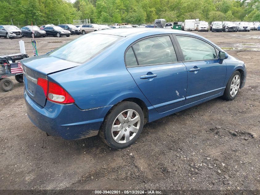 2010 Honda Civic Lx VIN: 2HGFA1F55AH305704 Lot: 39402901