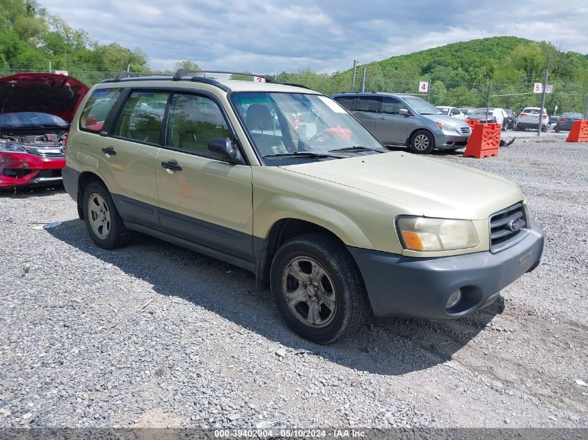 2003 Subaru Forester X VIN: JF1SG63683H729060 Lot: 39402904