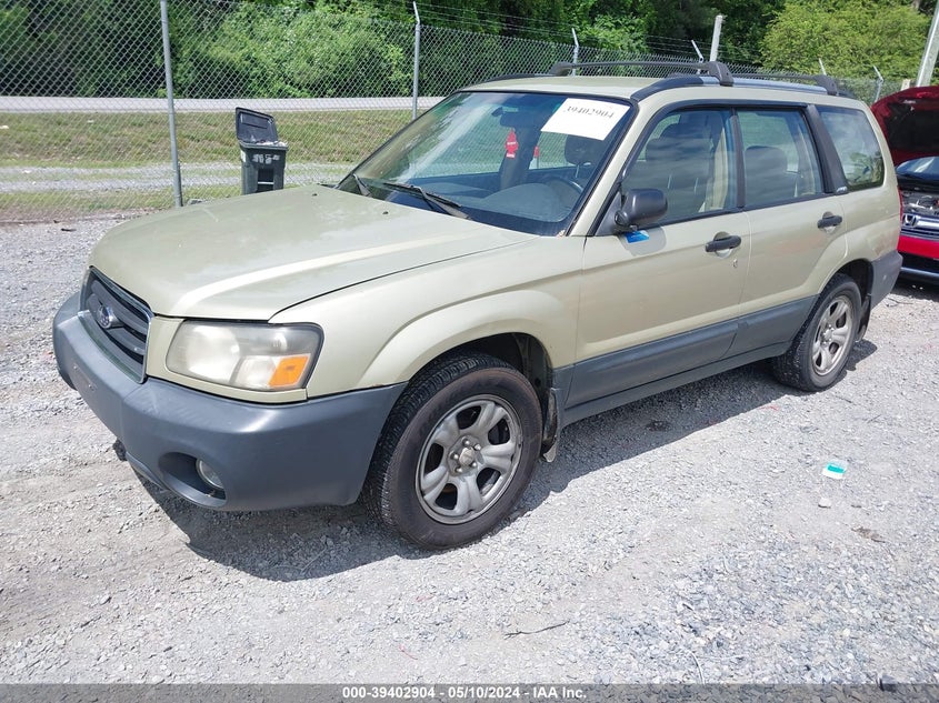 2003 Subaru Forester X VIN: JF1SG63683H729060 Lot: 39402904