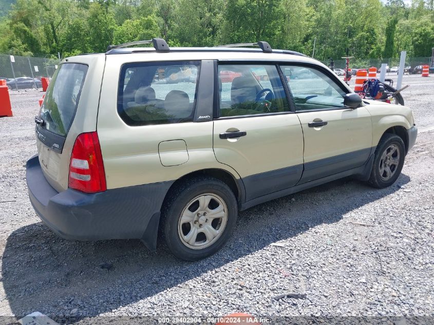 2003 Subaru Forester X VIN: JF1SG63683H729060 Lot: 39402904