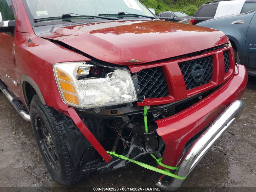 2006 Nissan Titan Xe VIN: 1N6AA07B16N502971 Lot: 39402926