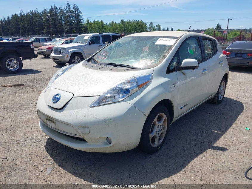 2011 Nissan Leaf Sl VIN: JN1AZ0CP7BT008491 Lot: 39402932