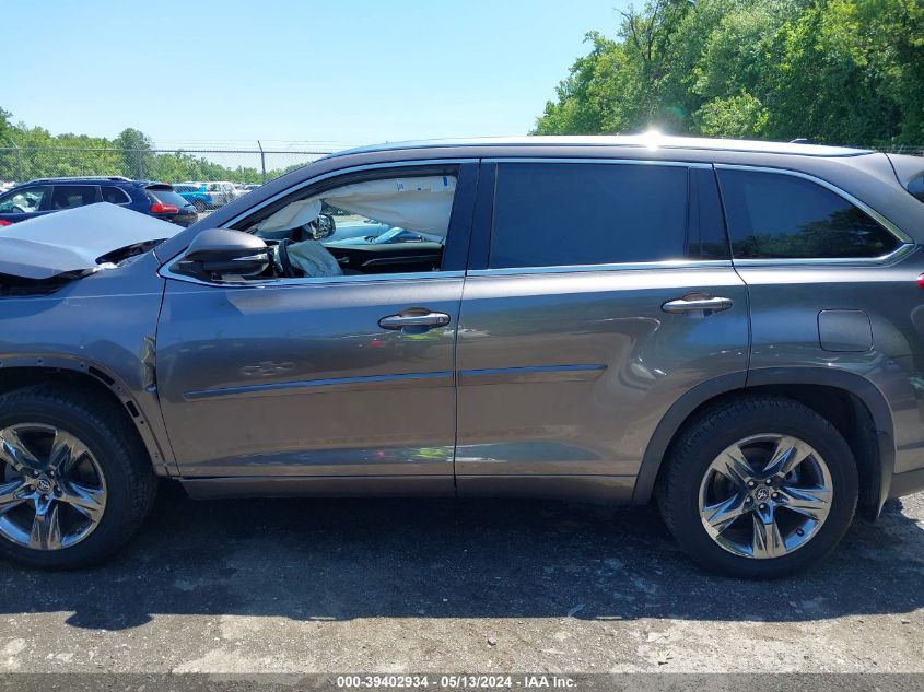 2019 Toyota Highlander Limited Platinum VIN: 5TDDZRFH9KS723046 Lot: 39402934