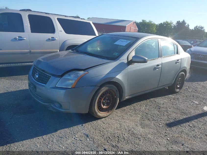 2008 Nissan Sentra 2.0S VIN: 3N1AB61E88L719378 Lot: 39402935